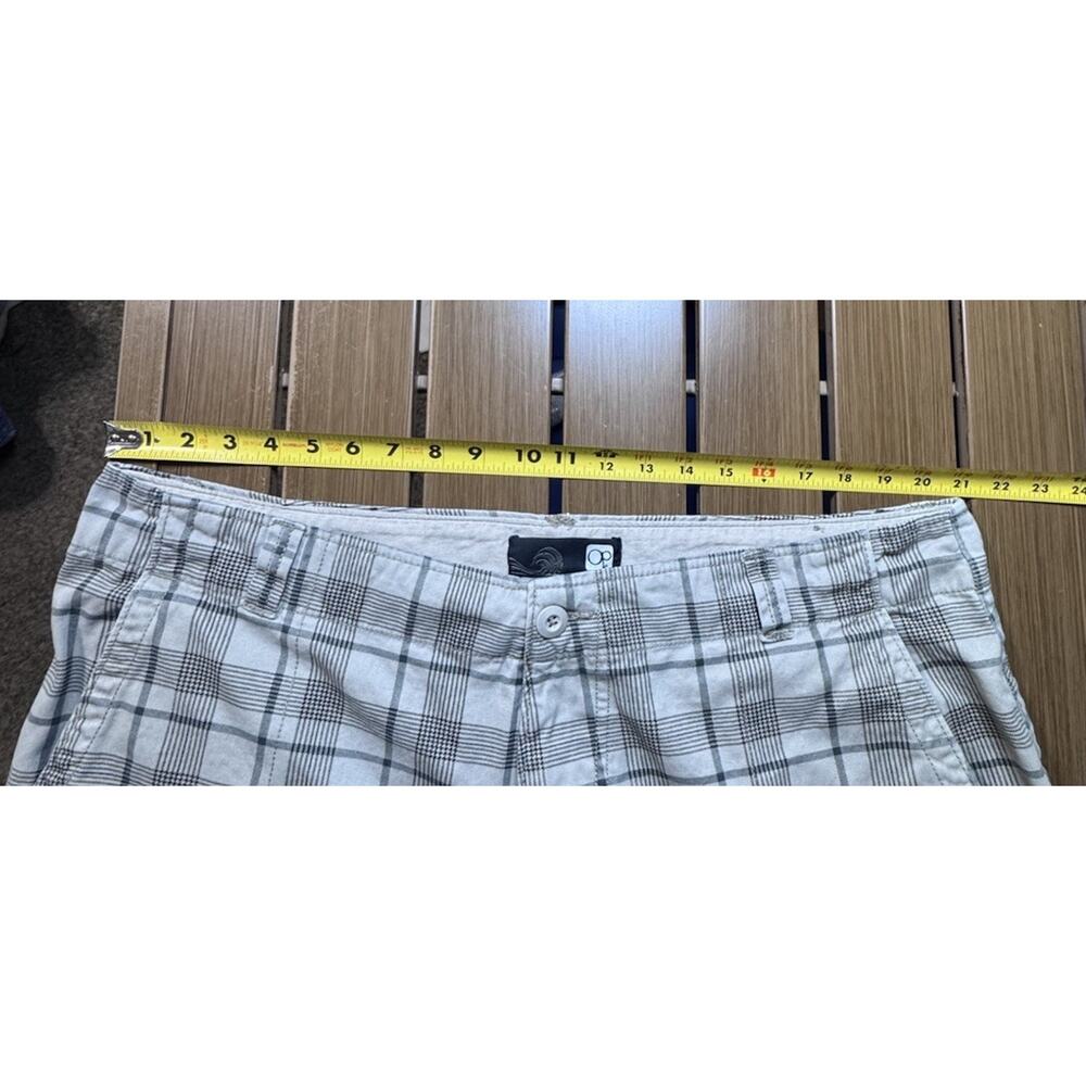 OP Mens 42x13 Plaid Baggy Shorts Y2k Vintage Skater Retro Surf - Picture 5 of 9